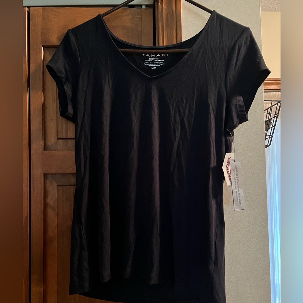 Black tee new with tags